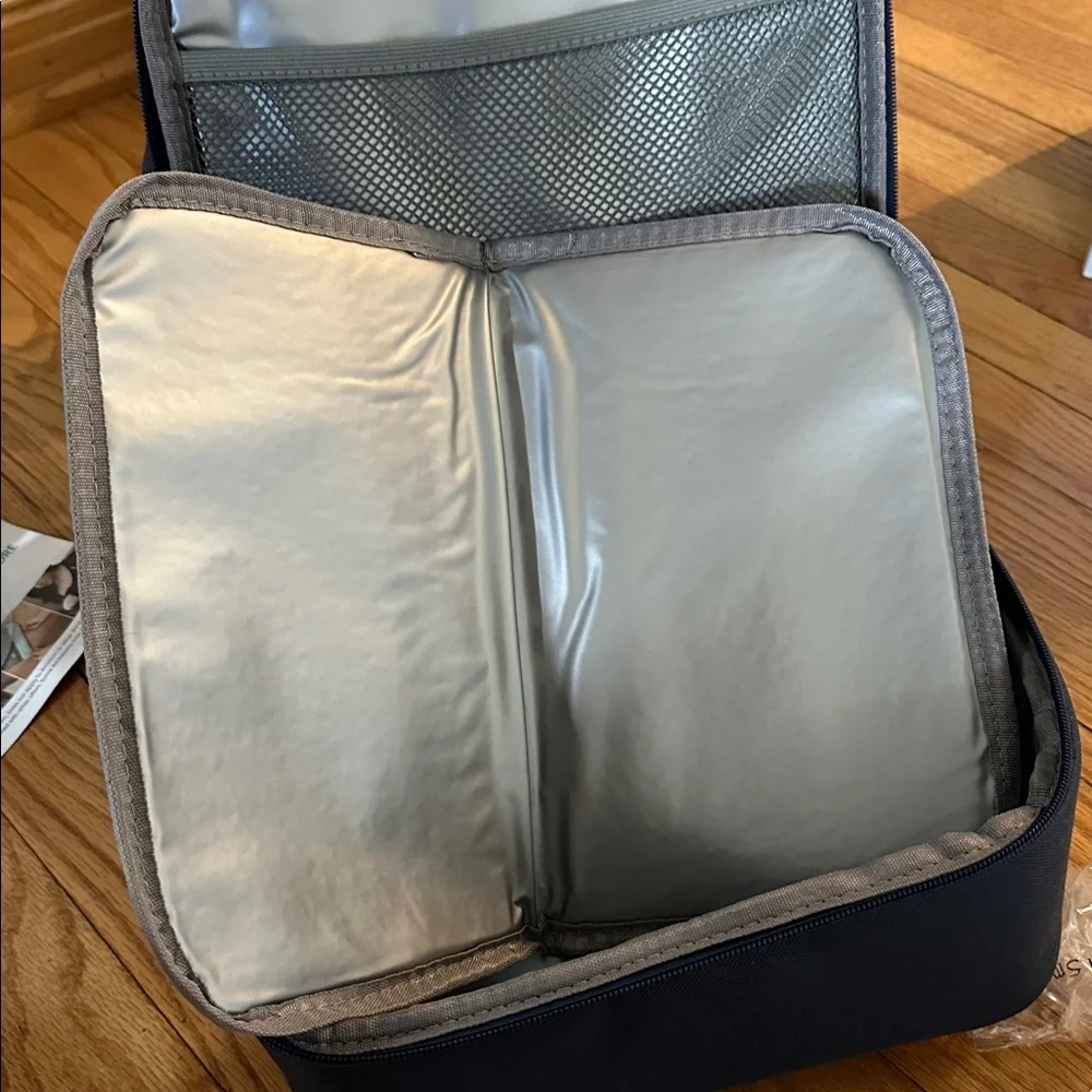 Navy Insulated Nursing Backpack Cooler Bag
